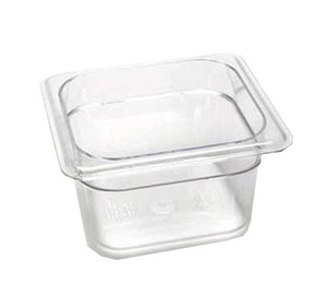 FOOD PAN 1/6 SIZE 4" DEEP    6EA